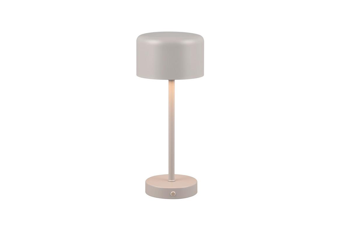 Akku-Tischleuchte R59151177 Jeff - Grau, Basics, Metall (12,6/30cm)