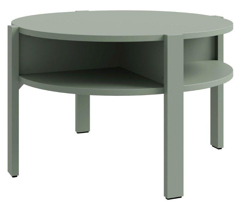 KONFERENČNÍ STOLEK TOBAGO - šalvějově zelená, Design, kompozitní dřevo (74,4/45,5cm) - Carryhome