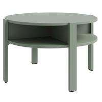 KONFERENČNÍ STOLEK TOBAGO - šalvějově zelená, Design, kompozitní dřevo (74,4/45,5cm) - Carryhome