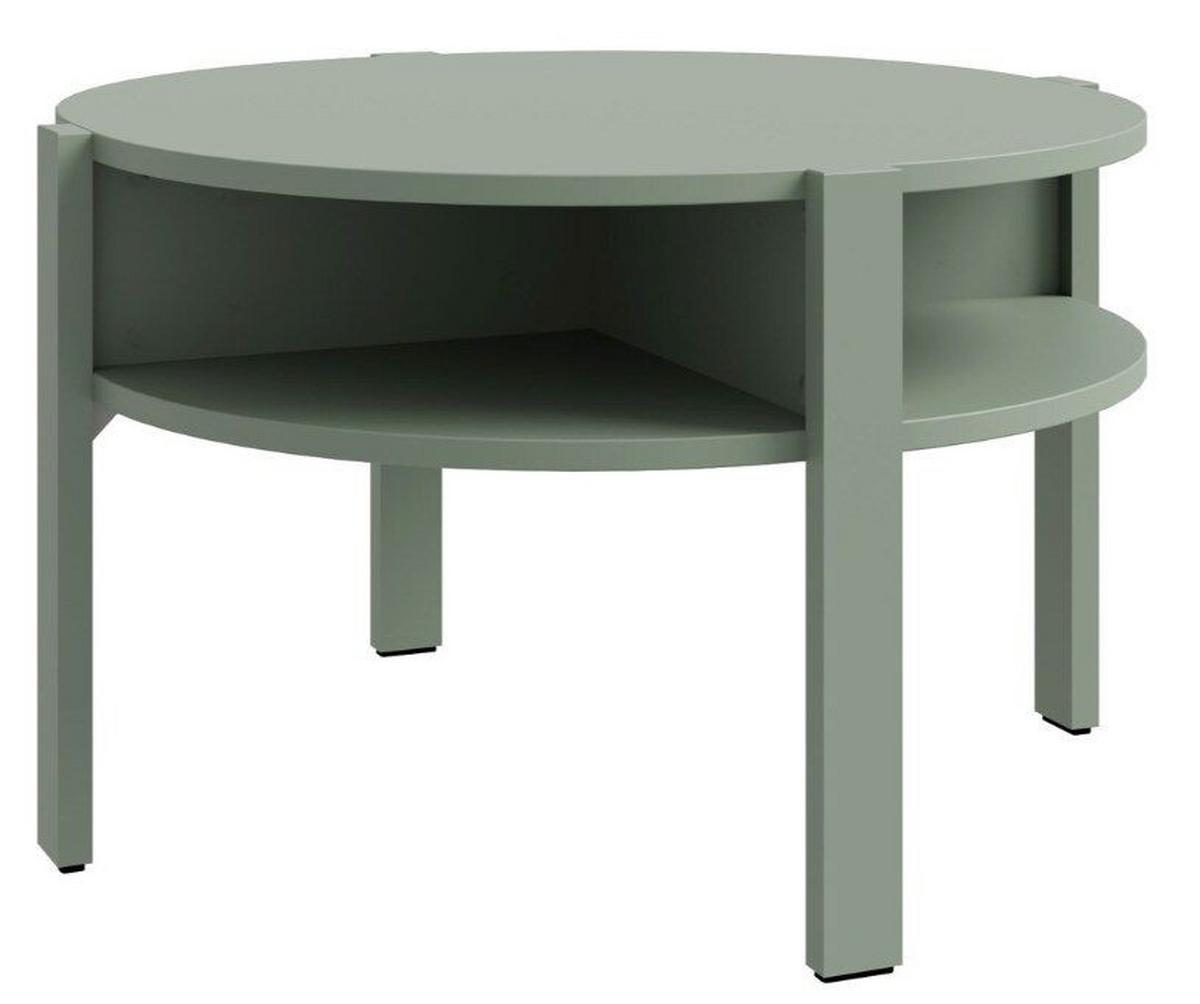 KONFERENČNÍ STOLEK TOBAGO - šalvějově zelená, Design, kompozitní dřevo (74,4/45,5cm) - Carryhome