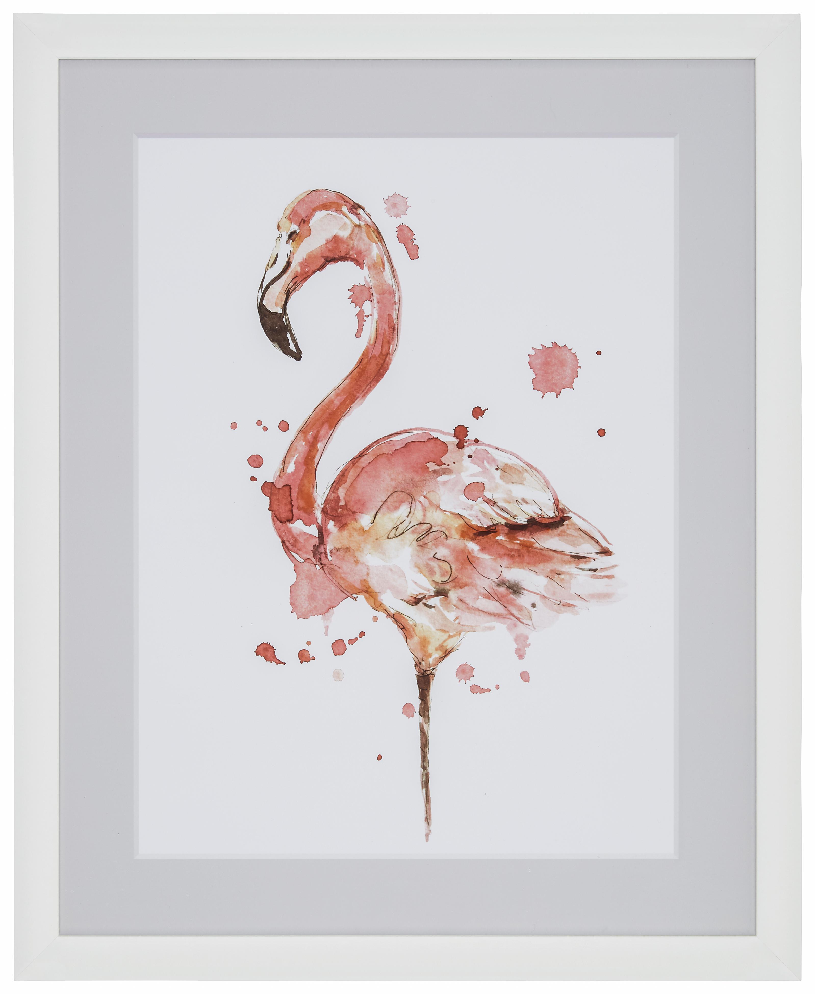 Képkeret Noah - Fehér, konvencionális, Üveg/Fa (40/50cm) - Luca Bessoni