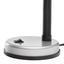 Lampa Na Písací Stôl Leona, Max. 40 Watt - strieborná, kov/plast (12,5/34/18,5cm) - Based Lampa Na Písací Stôl Leona, Max. 40 Watt - strieborná, kov/plast (12,5/34/18,5cm) - Based