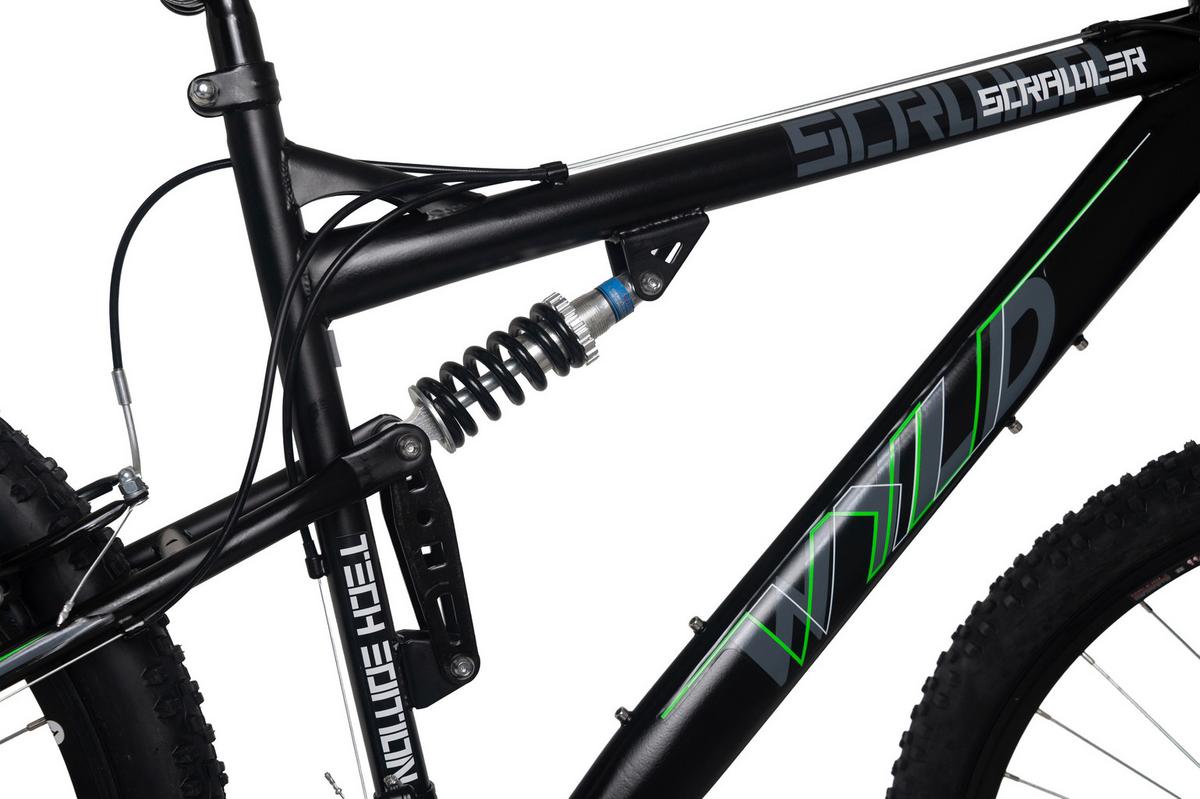 WYLD Mountainbike Scrawler schwarz/Grün 29'' - Schwarz, Basics, Metall (25/140/60cm)
