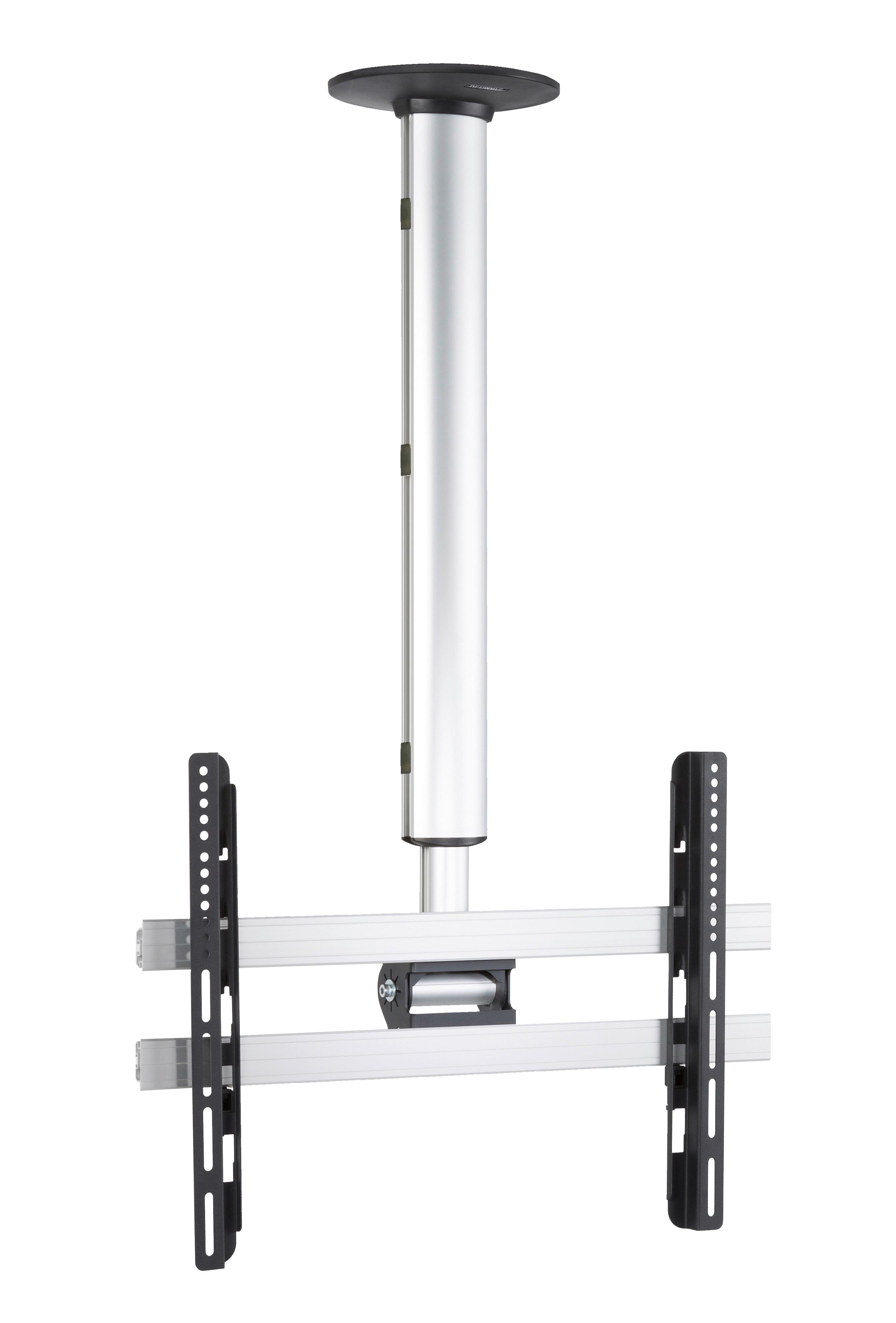 Tv- Halterung Cm Silberfarben B: 62 Cm - Silberfarben, MODERN, Metall (62/74/19cm) - MID.YOU