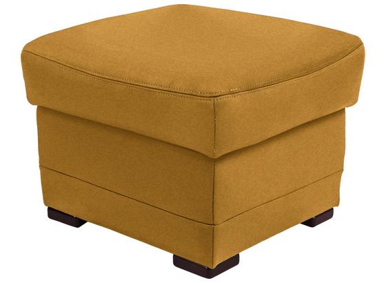 Hocker Queenline 58x45x58cm - Currygelb/Schwarz, KONVENTIONELL, Holz/Holzwerkstoff (58/45/58cm) - James Wood Hocker Queenline 58x45x58cm - Currygelb/Schwarz, KONVENTIONELL, Holz/Holzwerkstoff (58/45/58cm) - James Wood