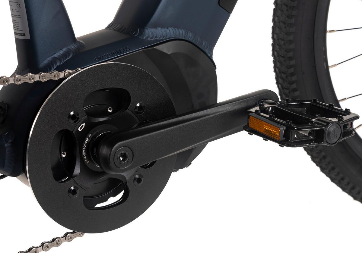 E-mountainbike Dunkelblau - Dunkelblau, LIFESTYLE, Metall