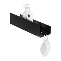 POLIČKA DO SPRCHOVACIEHO KÚTA TURBO-LOC LIZAN - čierna, Modern, kov (30/8/8,5cm) - Mömax