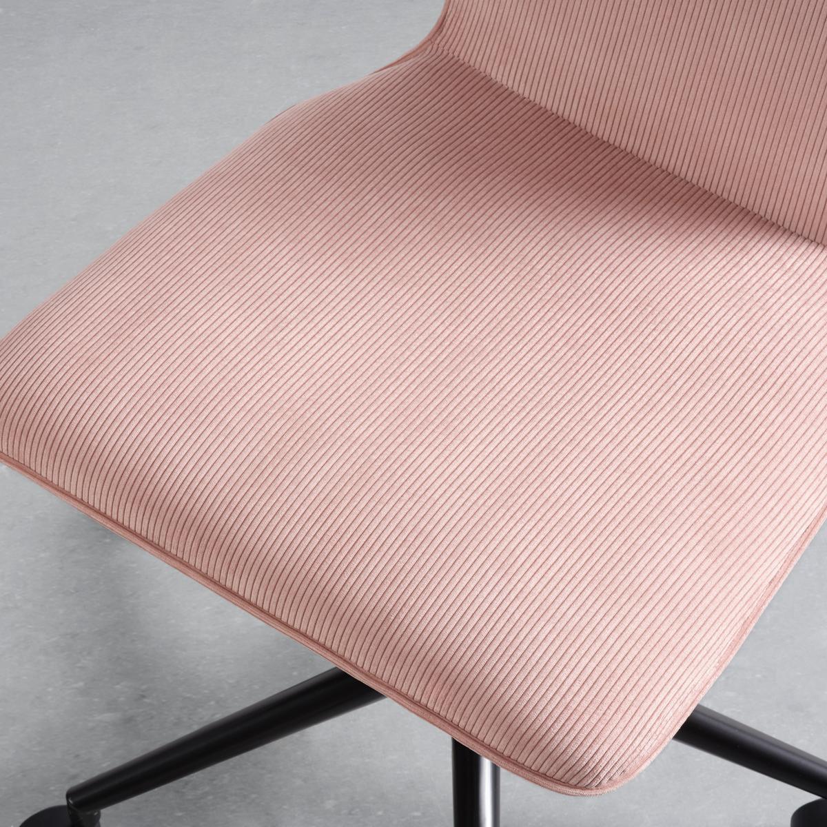 Otočná židle LUIGI -EXKLUSIV- - pink/růžová, Moderní, kov/textil (49/84-94/54cm) - Mömax
