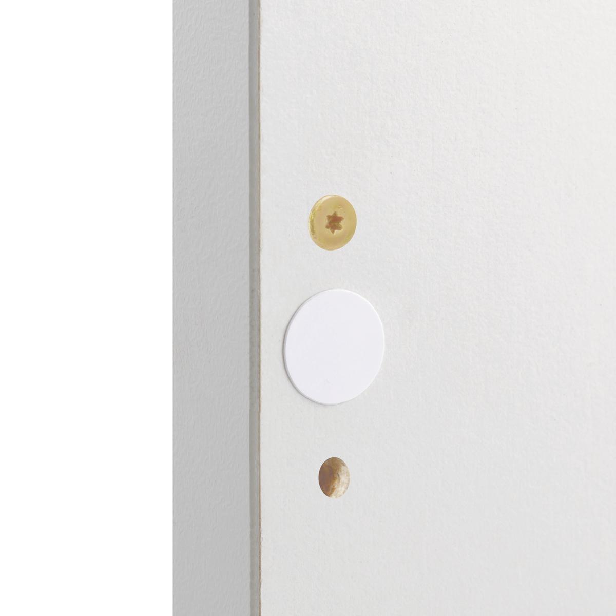 Abdeckpad Klebend 13 Mm 100 Stk. - Weiß, Kunststoff (8,5/14,5/1cm)