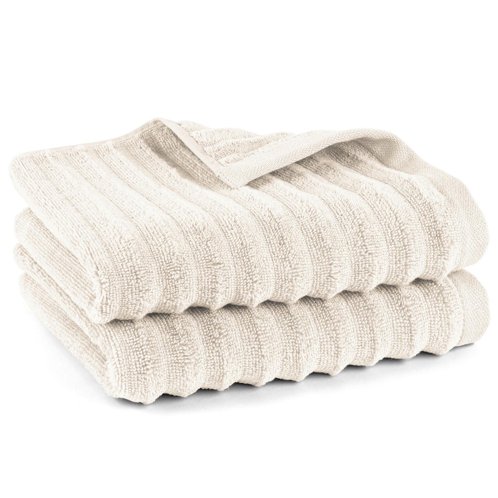 FROTTIERSET Welle 2er Set Creme