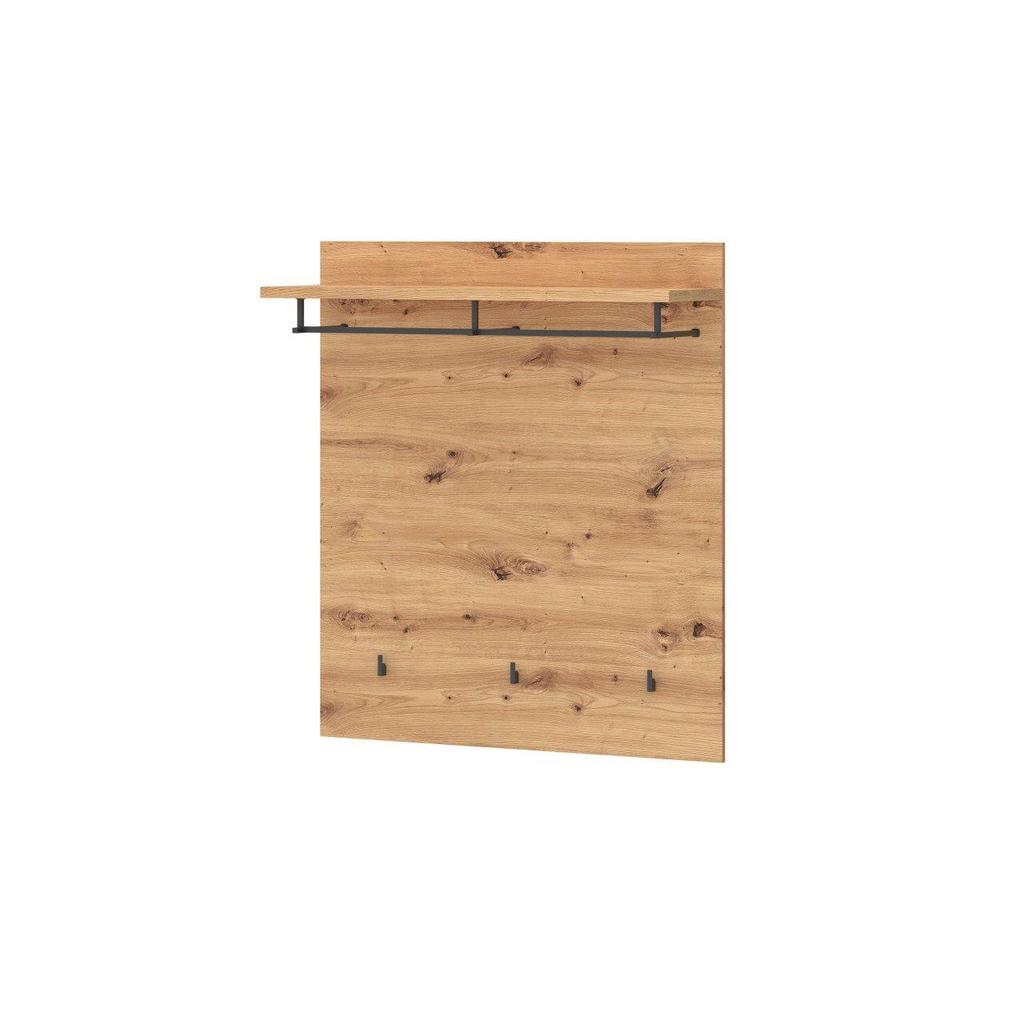 Garderobenpaneel Turino Eiche Artisan Dekor B: 86 cm