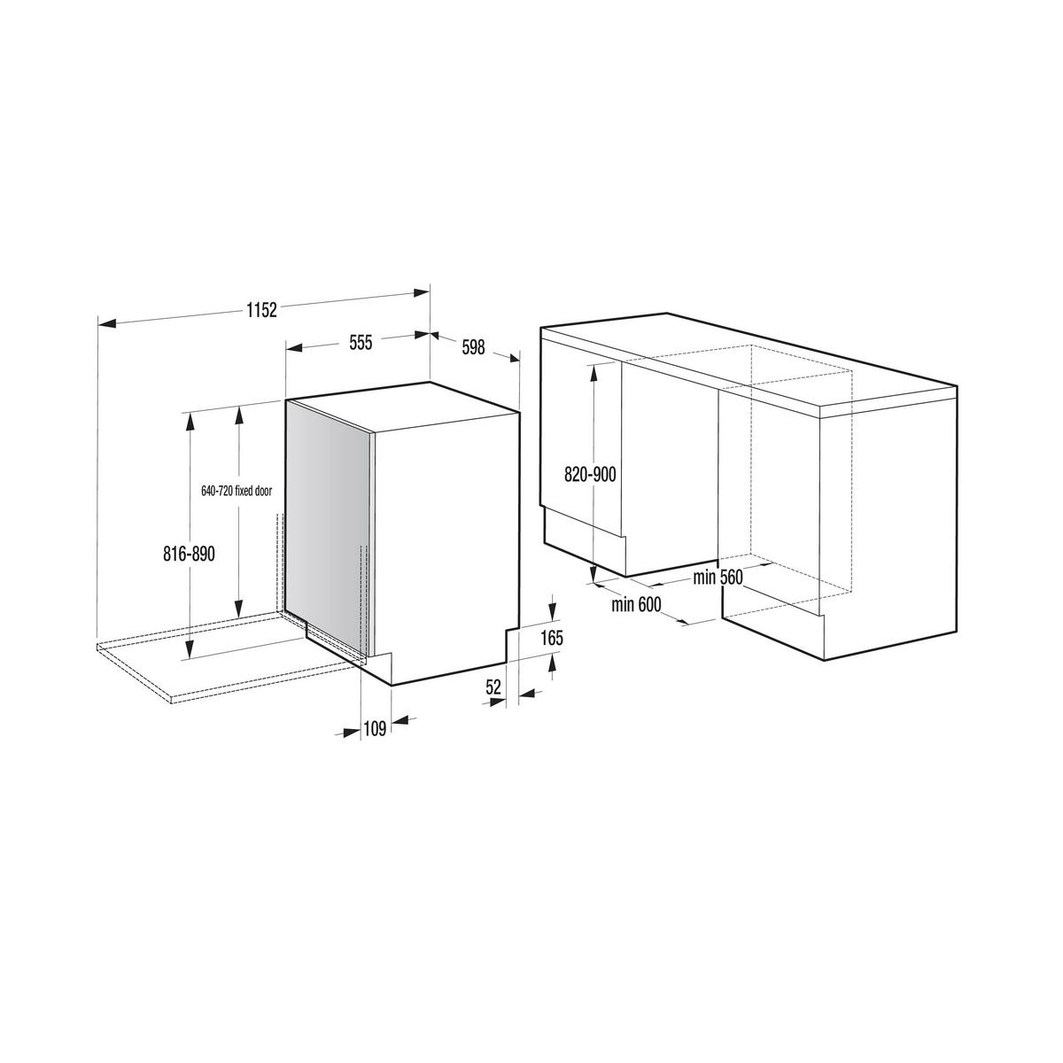 Geschirrspüler Gv642d65 - MODERN (59,8/81,6/55,5cm) - Gorenje