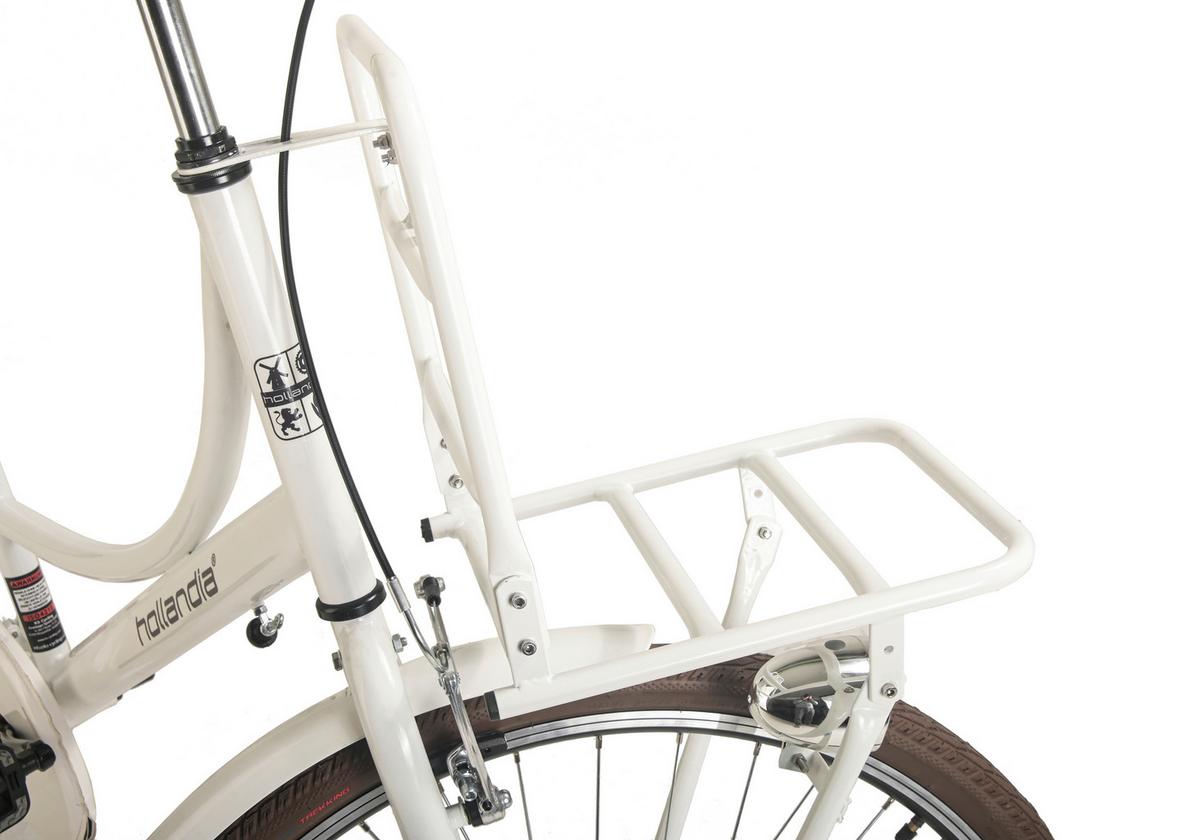 Citybike Hollandia Royal Dutch Singlespeed, Weiß, 28 Zoll - Weiß, Basics, Metall (25/140/60cm)