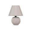 STOLNÍ LAMPA IRMA - šedá/černá, Romantický / Rustikální, textil/plast (18/25cm) - Mömax