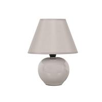 STOLNÍ LAMPA IRMA - šedá/černá, Romantický / Rustikální, textil/plast (18/25cm) - Mömax
