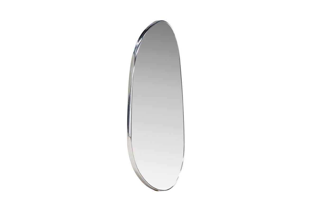 Spiegel Askersund Silberfarben B: 40 cm - Silberfarben, MODERN, Glas/Metall (40/65/3cm) - Livetastic