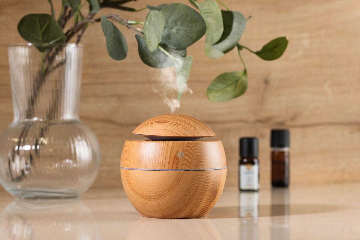 Diffuser 16489 Vitalmaxx Aroma-Diffuser - Braun, Basics, Kunststoff (9,8/9,8/9,5cm)