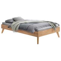 Bett Calvari Eiche Bianco 90x200 Cm - Eiche Bianco, KONVENTIONELL, Holz (90/200cm) - Hasena