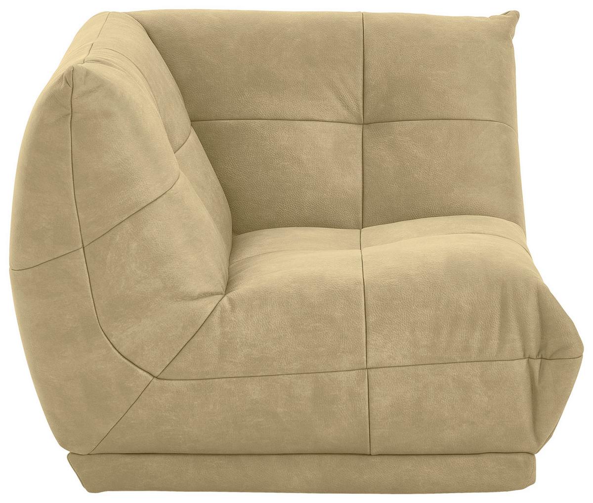 Modul Sofa Giselle Ecke B: 105 Cm Beige - Beige, Trend, Textil (105/80/105cm) - Livetastic
