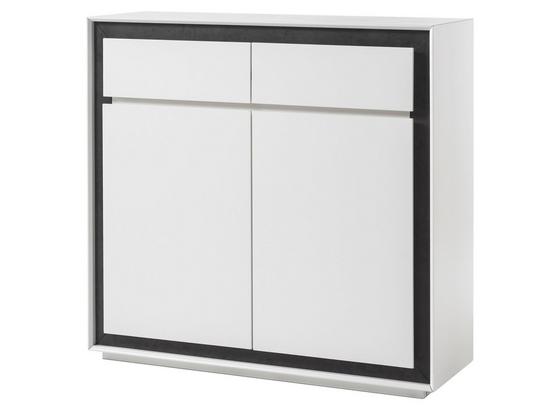 Highboard Durban - Weiß/Grau, MODERN, Holzwerkstoff (120/114/40cm) Highboard Durban - Weiß/Grau, MODERN, Holzwerkstoff (120/114/40cm)
