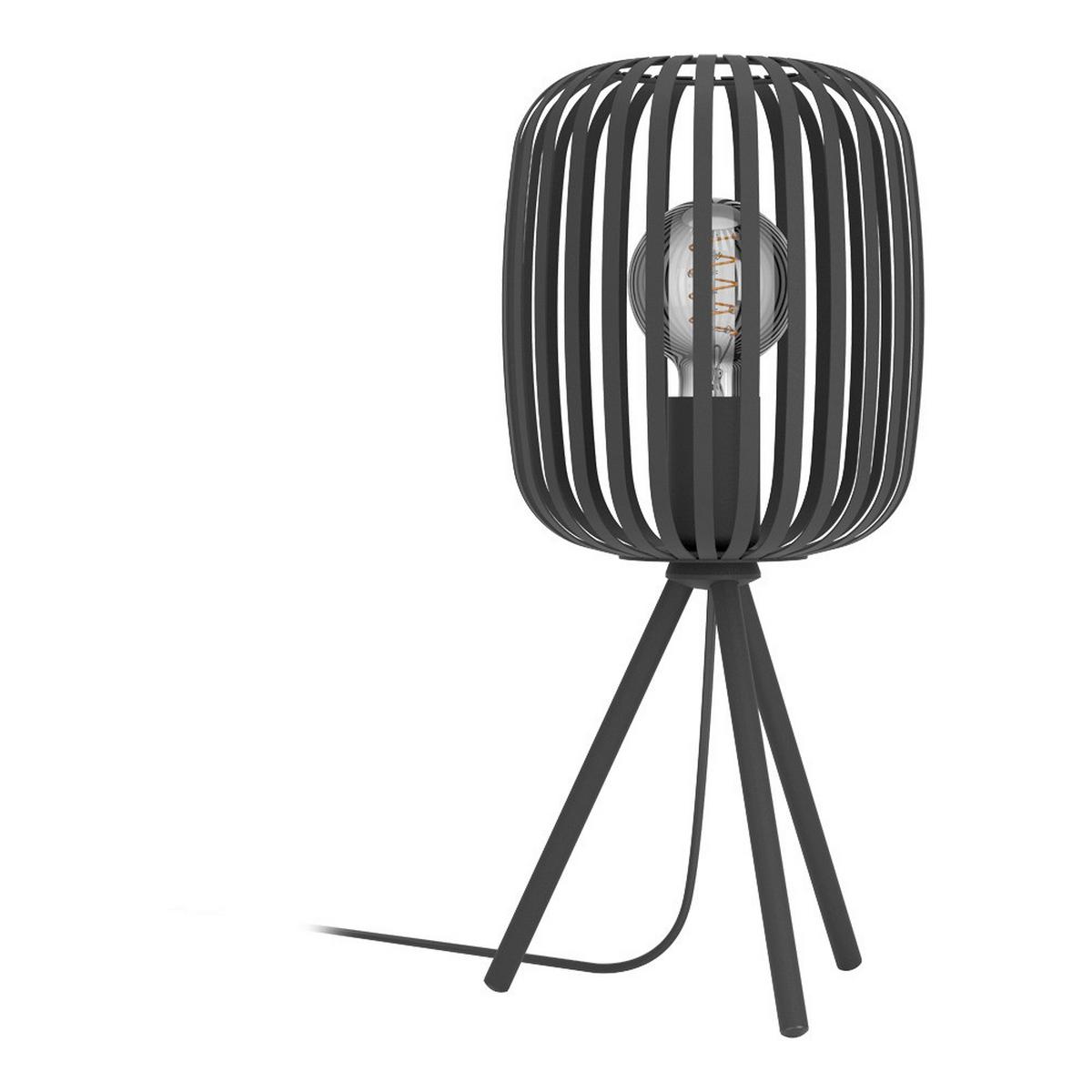 Tischleuchte 900519*romazzina - Sandfarben/Schwarz, Design, Metall (20/43,5cm) - Eglo