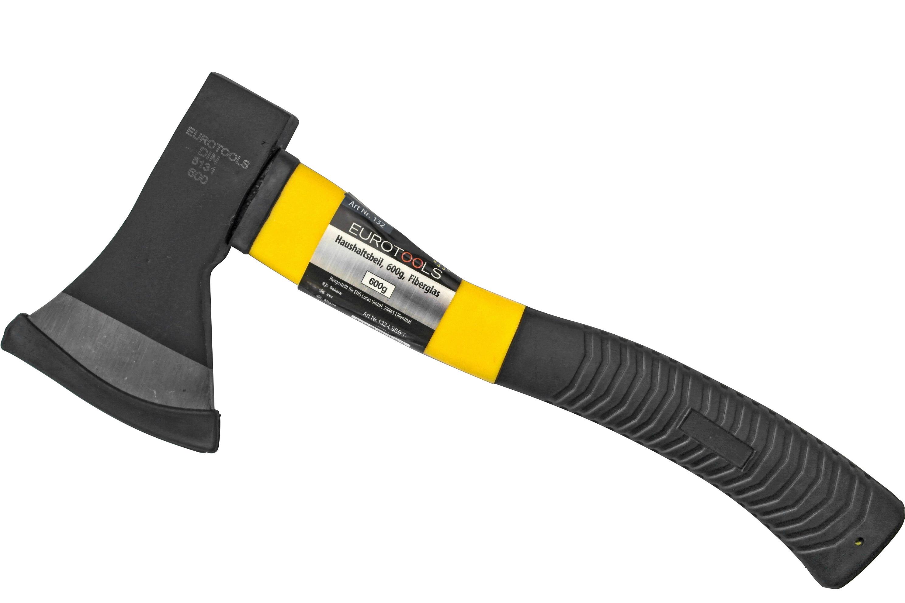 Beil Falk Metall/kunststoff L:35 Cm - Gelb/Schwarz, KONVENTIONELL, Kunststoff/Metall (35cm)