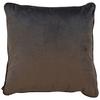 Dekorační polštář Viola, 45/45cm, šedohnědá - šedohnědá, Konvenční, textil (45/45cm) - Premium Living