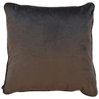 Dekorační polštář Viola, 45/45cm, šedohnědá - šedohnědá, Konvenční, textil (45/45cm) - Premium Living