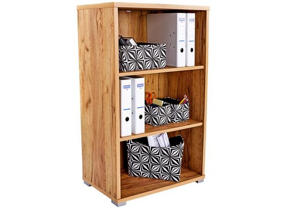 Regál Na Zložky Profi - farby dubu, Moderný, kompozitné drevo (75/113/35cm) - Ombra Regál Na Zložky Profi - farby dubu, Moderný, kompozitné drevo (75/113/35cm) - Ombra