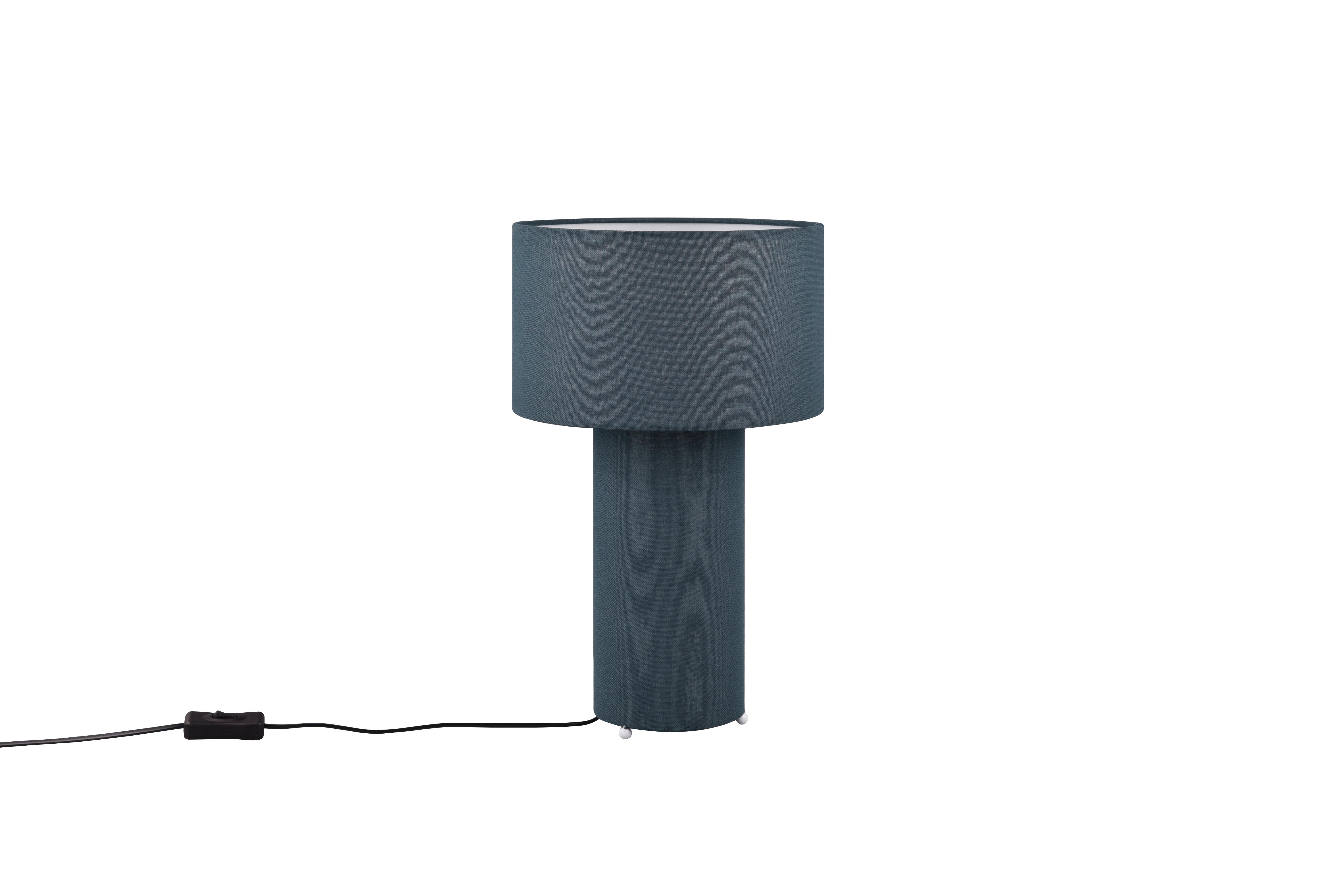 Tischleuchte Tischleuchte 505200112 - Blau, Design, Kunststoff/Textil (24/40cm) - Trio Leuchten