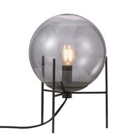 Tischleuchte Alton Schwarz D: 20 cm - Schwarz, Basics, Glas/Metall (20/29cm) - Nordlux