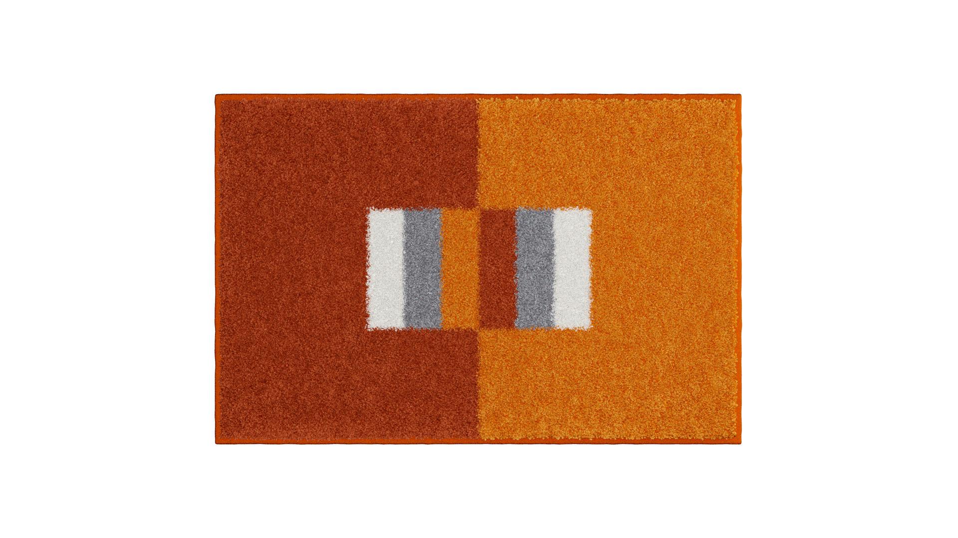 Badematte Capricio - Orange, Basics, Textil (60/90cm) - Grund