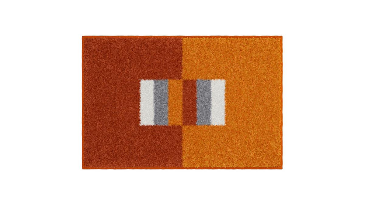 Badematte Capricio - Orange, Basics, Textil (60/90cm) - Grund