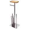 WC-Bürstengarnitur Pisa 1 B992495 - Chromfarben, KONVENTIONELL, Kunststoff/Metall (25/72,5/20cm) - Ondega