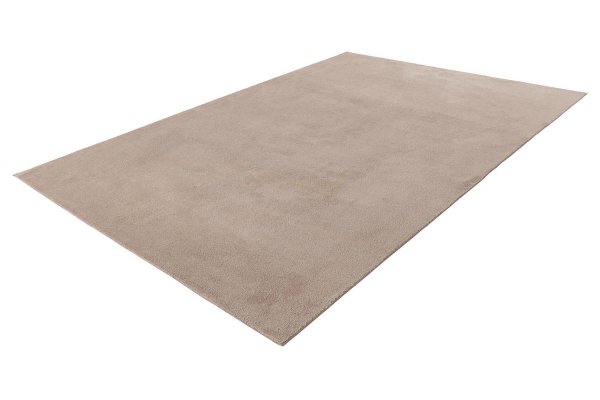 Flachwebteppich Taupe Earthquake 80x140 cm - Taupe, Basics, Textil (80/140cm) - Kayoom