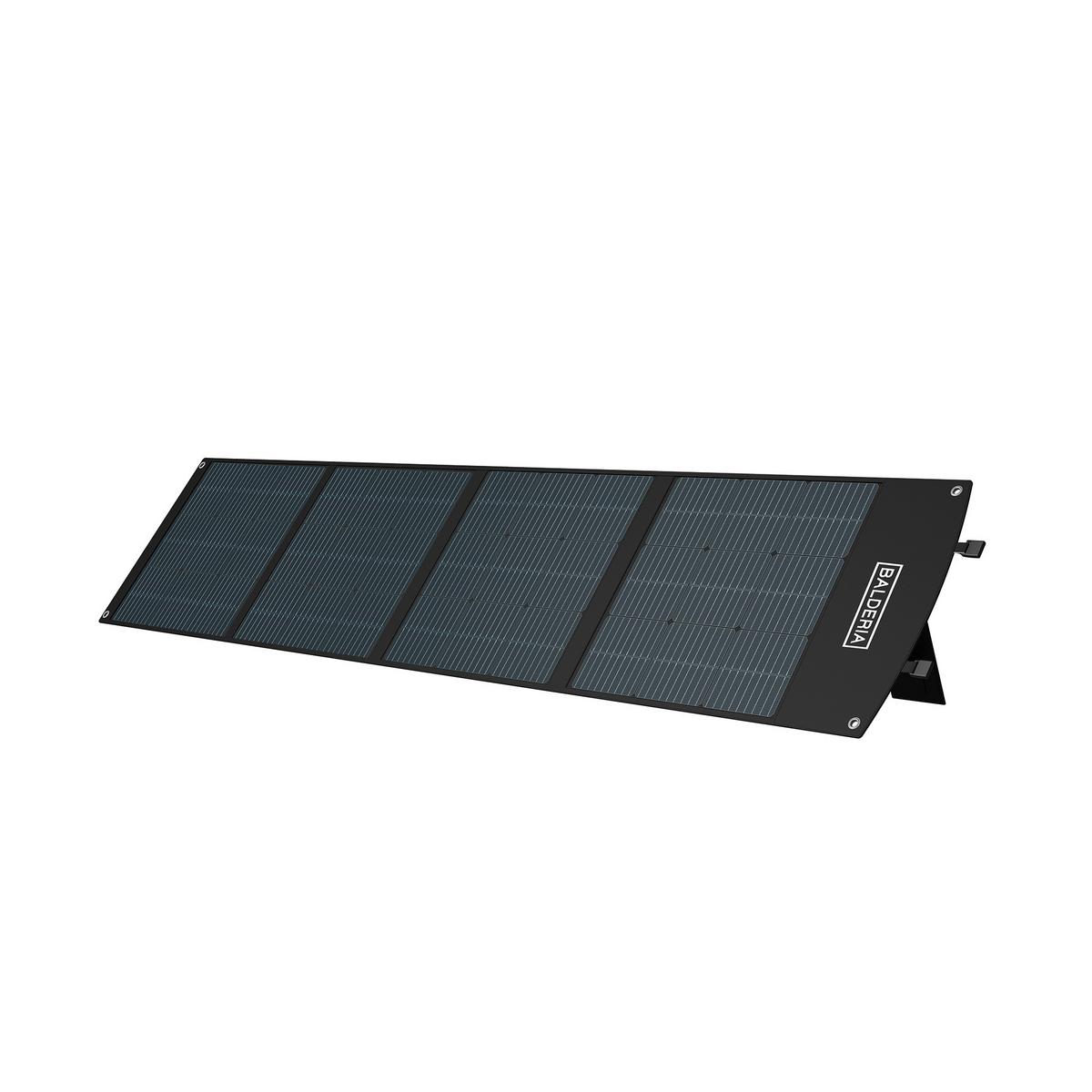 Solarpanel Balderia Solarboard - Schwarz, Trend, Kunststoff/Textil (241/53/2,5cm)