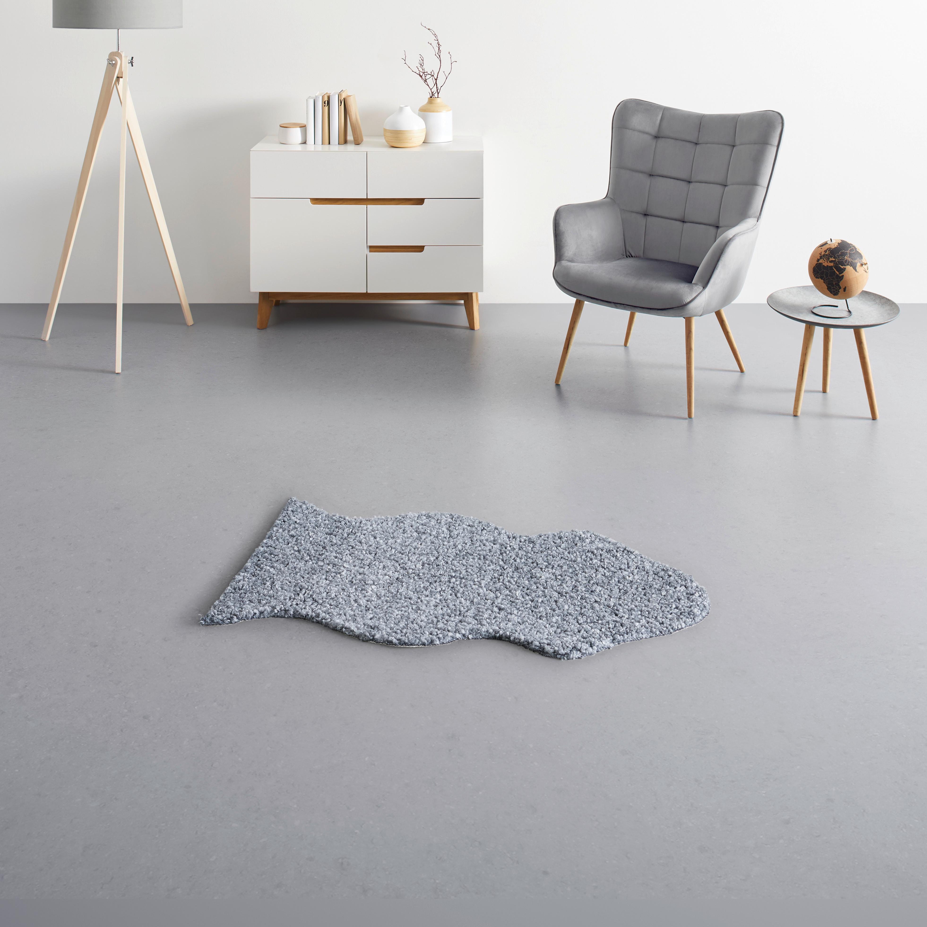 UMĚLÁ KOŽEŠINA Felix, 60/90cm, šedobéžová - šedobéžová, Konvenční, textil (60/90cm) - Modern Living