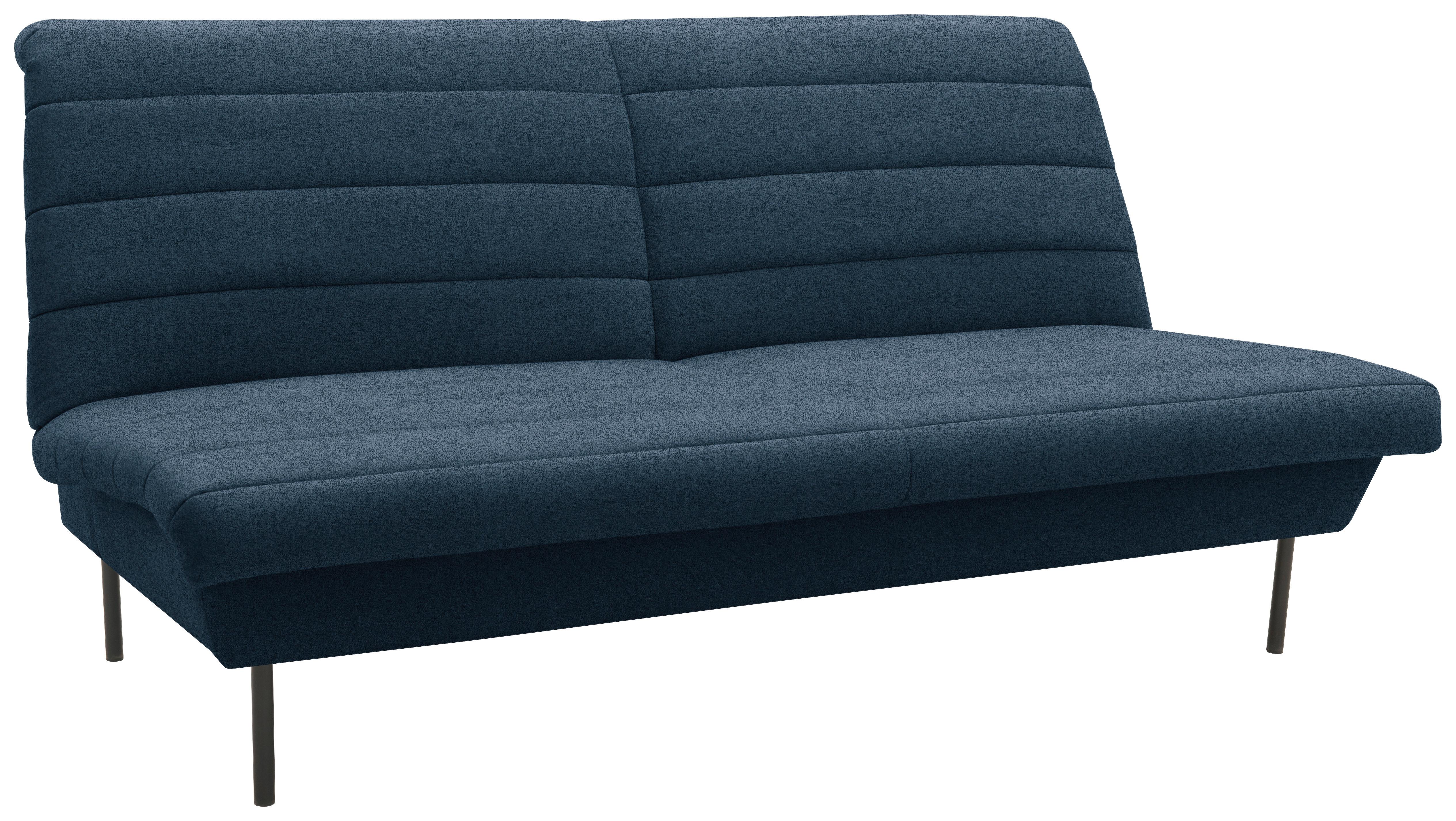 2-sitzer-sofa Looks Ix Dunkelblau - Schwarz/Dunkelblau, Design, Textil (185/92/103cm) - LOOKS by W.Joop