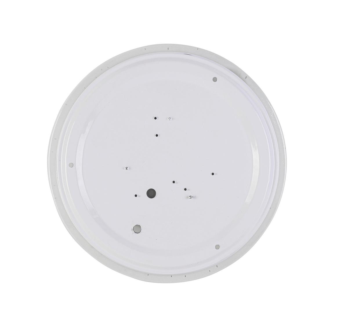 STROPNÍ LED SVÍTIDLO ALI - bílá/barvy chromu, Moderní, kov/plast (26/5,5cm) - Mömax