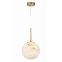 Led Függeszték Qn-Kepler-1p-M-Bg - aranyszínű, Konventionell, üveg/fém (30,4/58cm) - Elstead Lighting