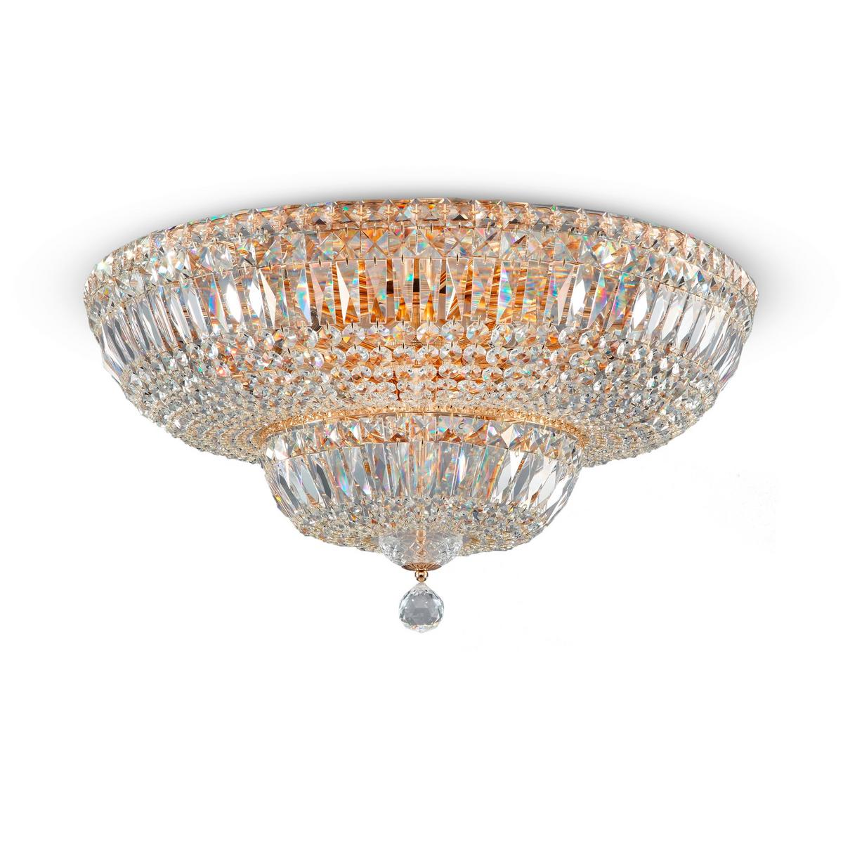 Kronleuchter Basfor - Goldfarben, Trend, Metall (60.5/35cm) - MAYTONI