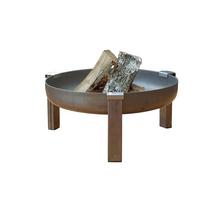 Feuerschale Basic XXL - Edelstahlfarben/Rostfarben, Basics, Metall (63/63/28cm)