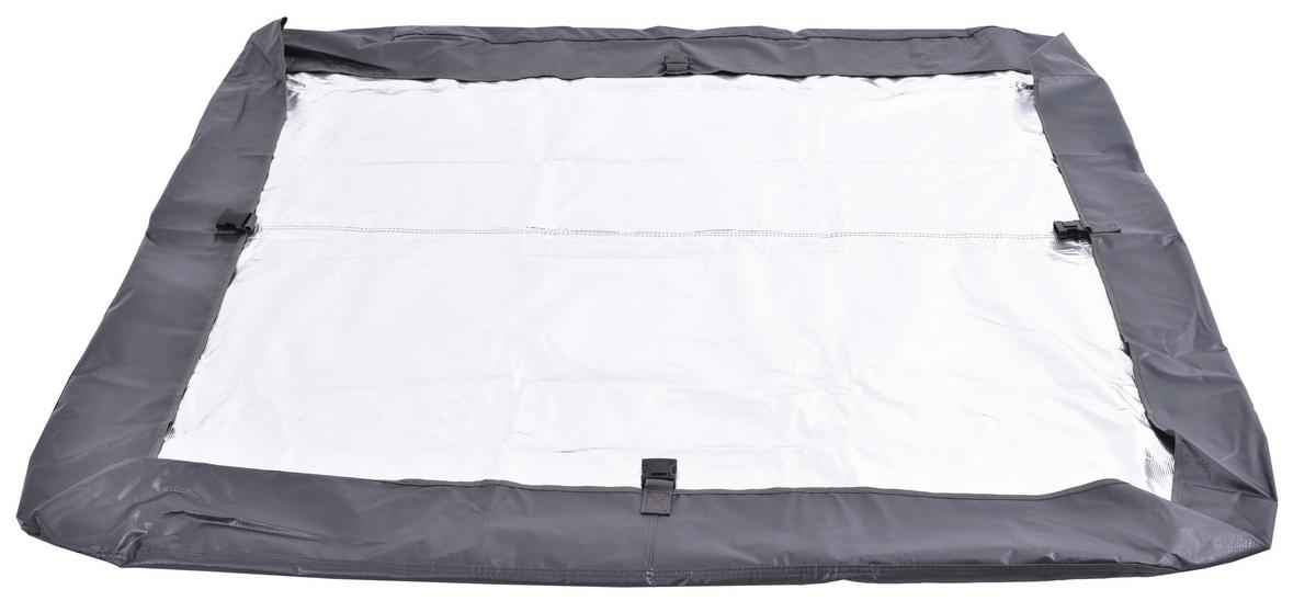 Whirlpool-abdeckhilfe Spa-Abdeckung - Schwarz, Basics, Kunststoff (158/158cm)