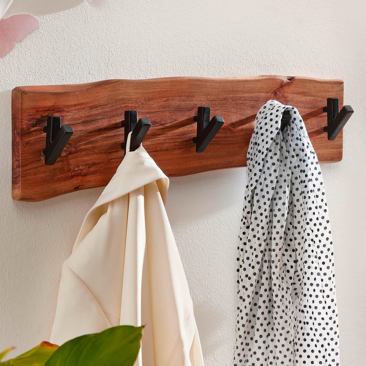 Wandgarderobe Wl6.358 Akaziefarben B: 60 cm - Akaziefarben, MODERN, Holz (60/17/9cm) - MID.YOU