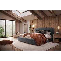 Polsterbett Diun 140x200 cm Graphitfar. - Graphitfarben, MODERN, Holz/Holzwerkstoff (140/200cm) - MID.YOU