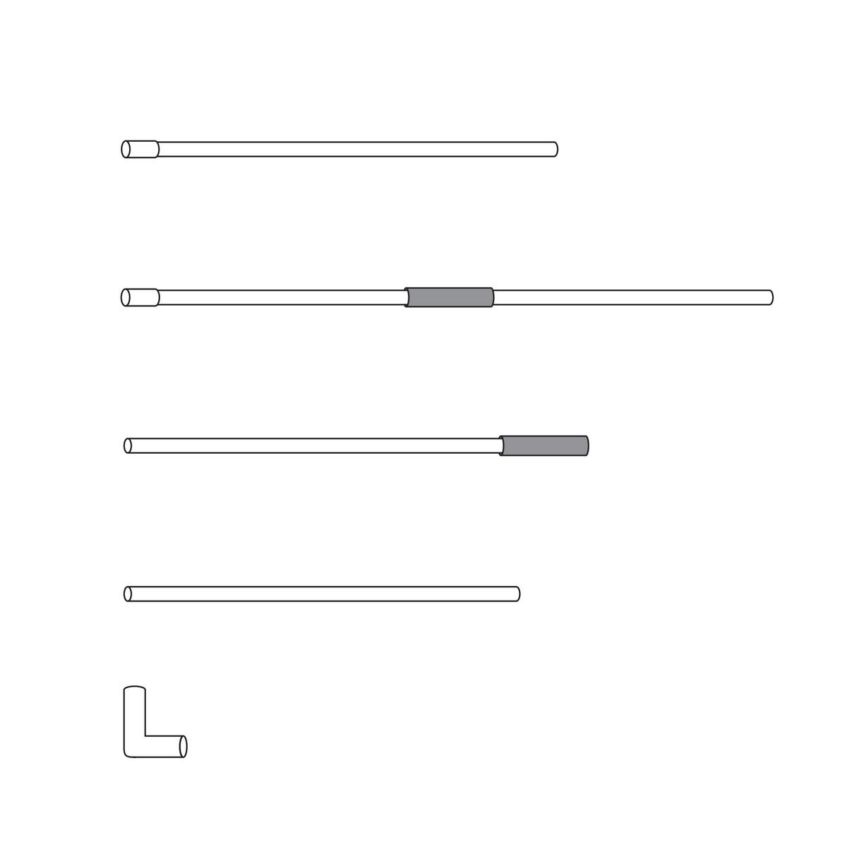Mückennetz Weiss - Weiß, Basics, Kunststoff (180/200cm)