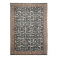 VINTAGE-TEPPICH PICARDIE - Blau/Terracotta, Design, Textil (140/200cm) - Novel