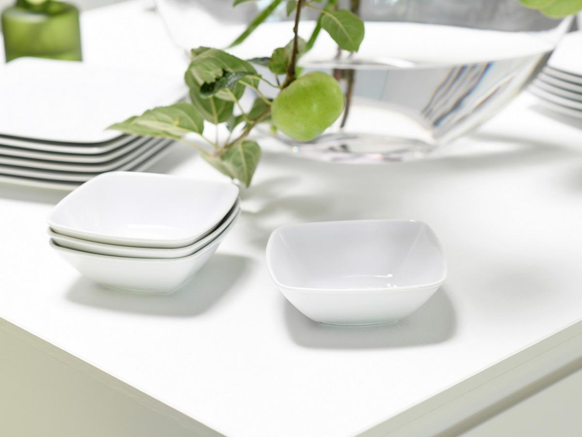 Müslischalenset Victoria Porzellan 6-Teilig - Weiß, Basics, Keramik - Creatable
