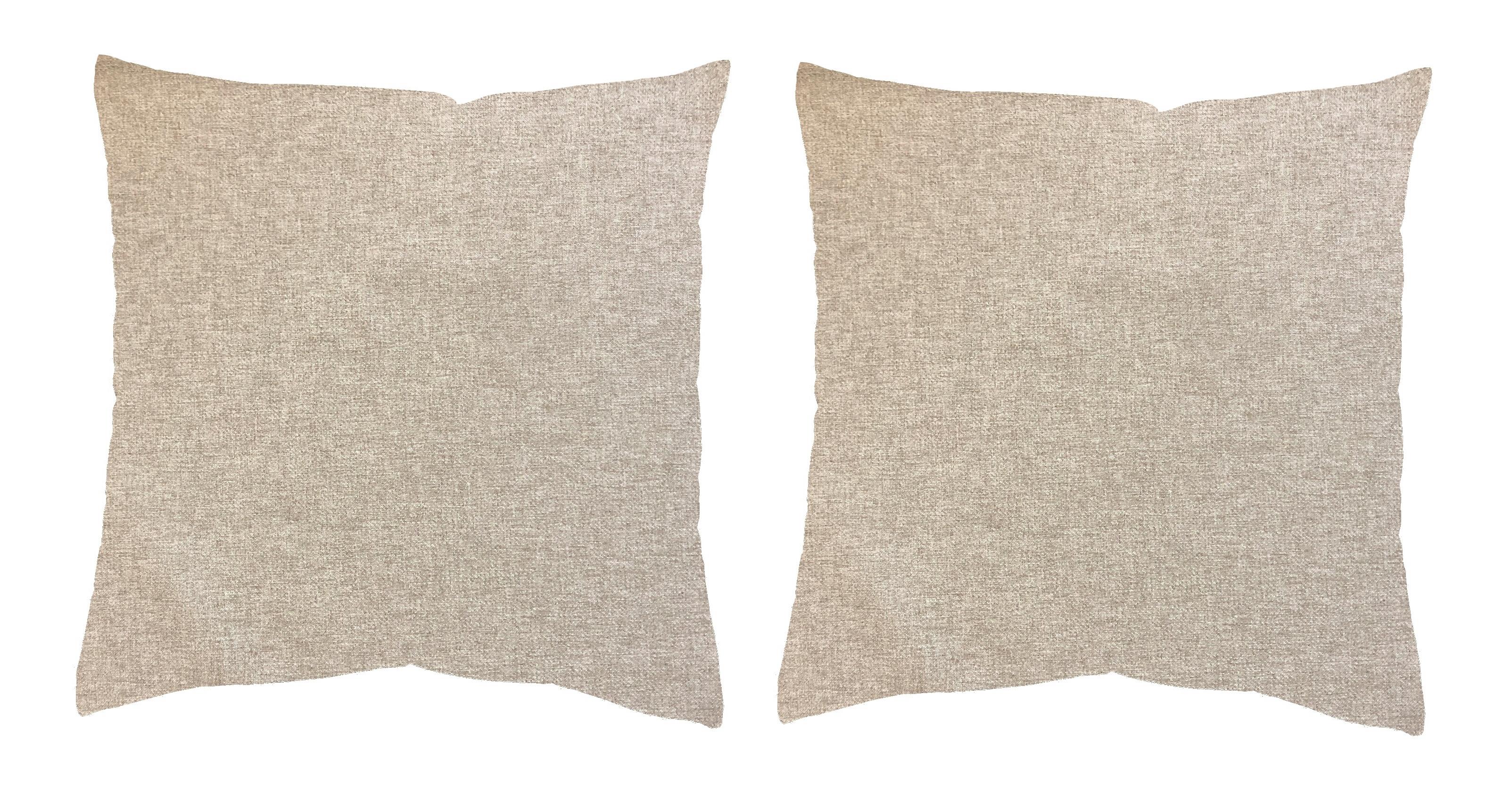 Kissenhüllen-set Lucio - Sandfarben, Basics, Textil (40/40cm)