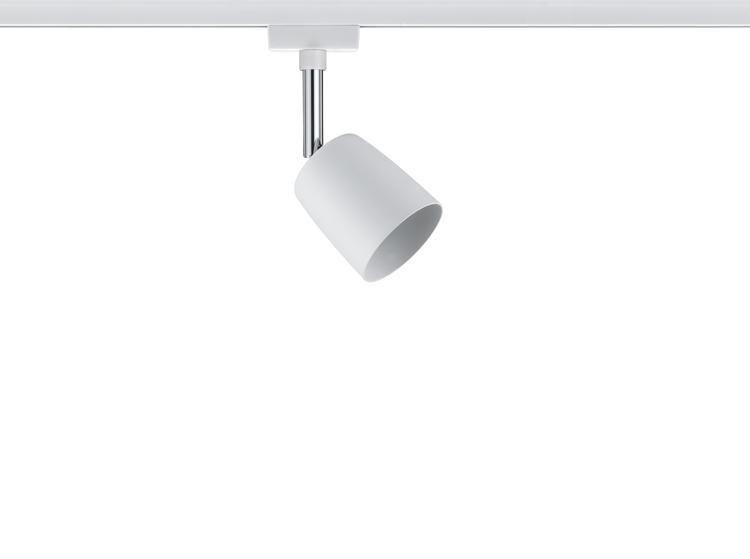 Schienensystem Urail Strahler 95336 Spotkopf Schwenkbar - Weiß, Design, Metall (5,8/14/9cm) - Paulmann